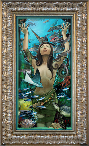 "Goddess of Seafood" Giclee