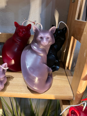 Molded Candle - Large Cat