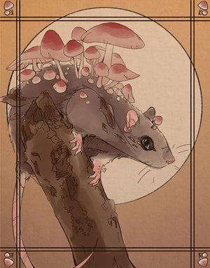 "Mush-Rat" by Cat Chernik - Archival Print