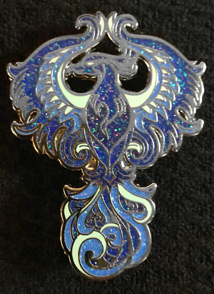 Pin - "Phoenix Blue"