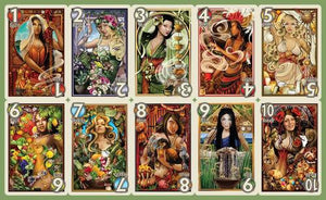 "Pairs: Cuisine Goddesses" - Card Games